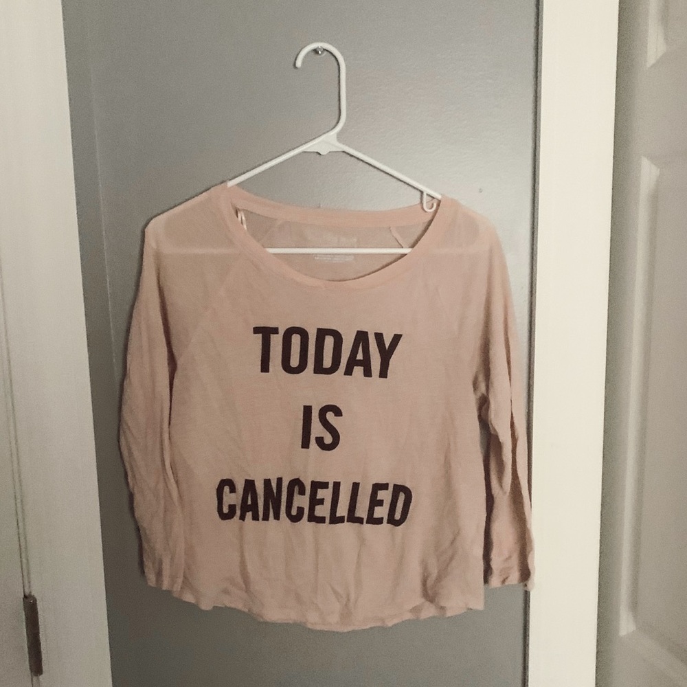 Pink Graphic long sleeve